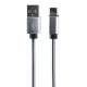 کابل 1٫1m Type-C روکش فلزی شرینک