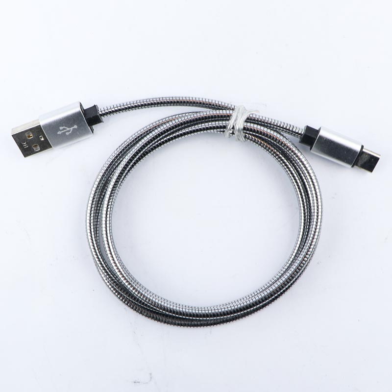 کابل 1٫1m Type-C روکش فلزی شرینک