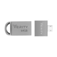 فلش 64 گیگ وریتی VERITY V811O + تبدیل OTG