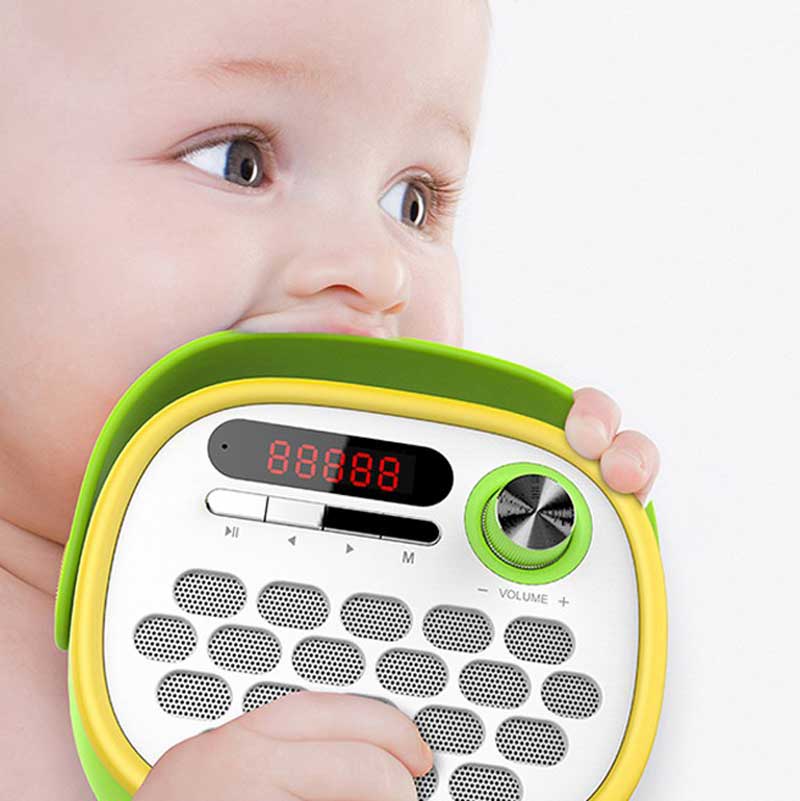 اسپیکر بلوتوث فانتزی و رم خور W-KING T1 + رم میکرو 16 گیگ