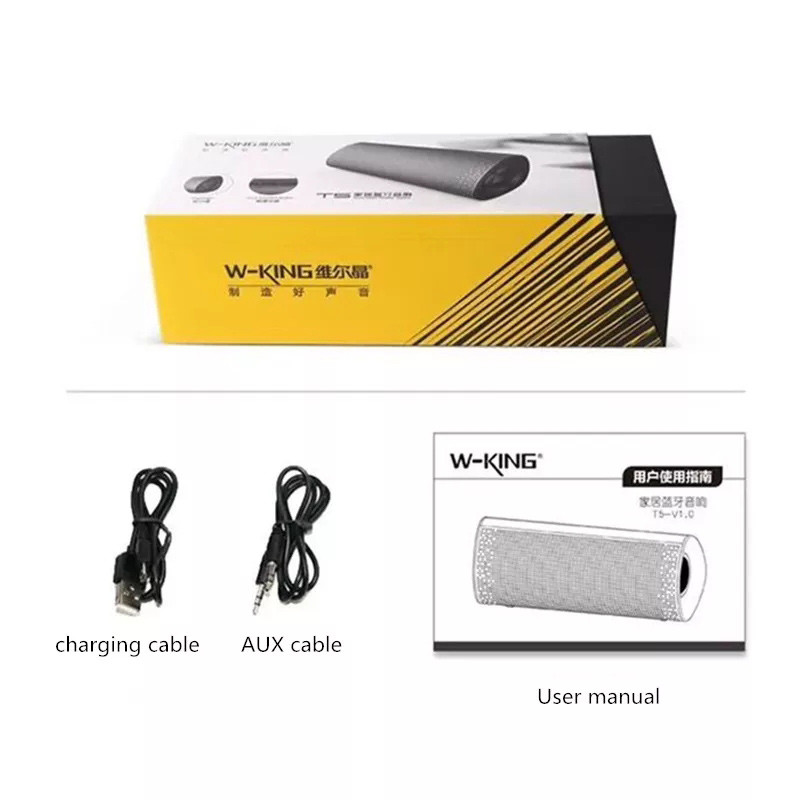 اسپیکر بلوتوثی رم و فلش خور W-KING T5