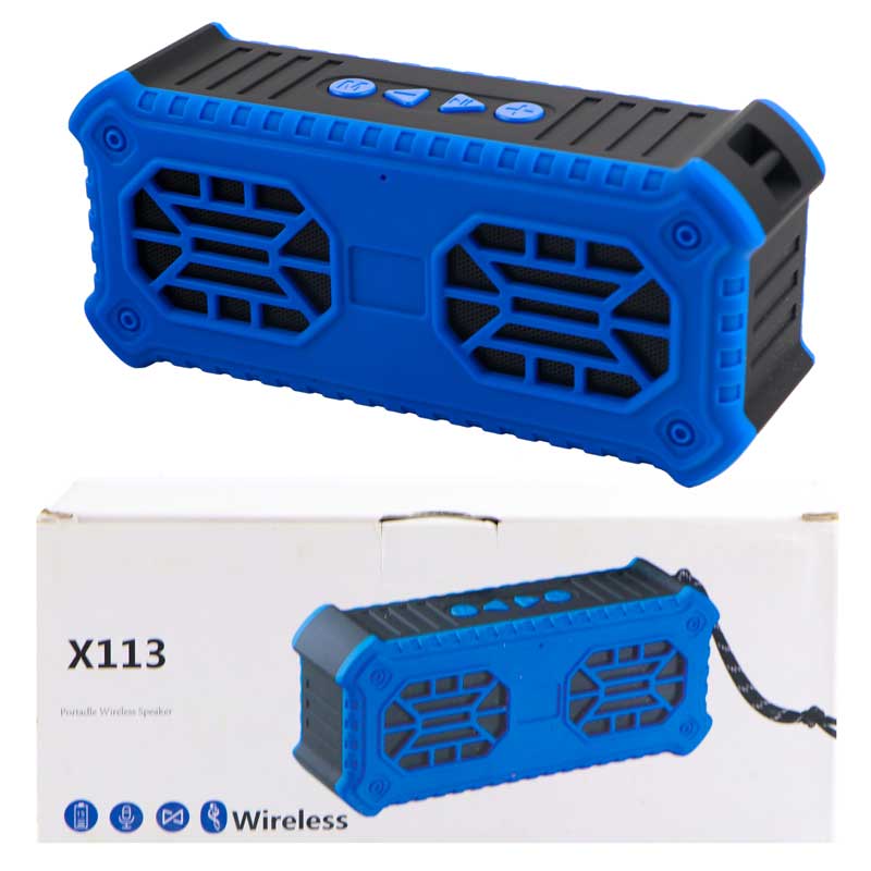 اسپیکر بلوتوثی رم و فلش خور X113
