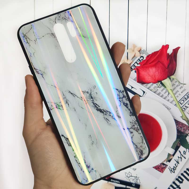 قاب لیزری پشت گلسی سنگی شیائومی Redmi 9