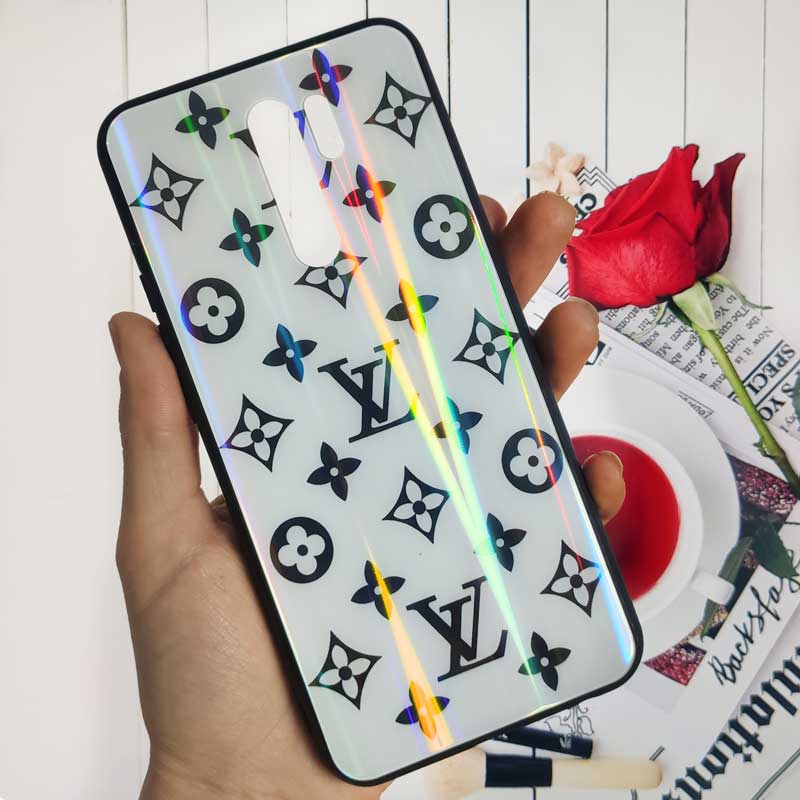 قاب لیزری پشت گلسی LV شیائومی Redmi 9