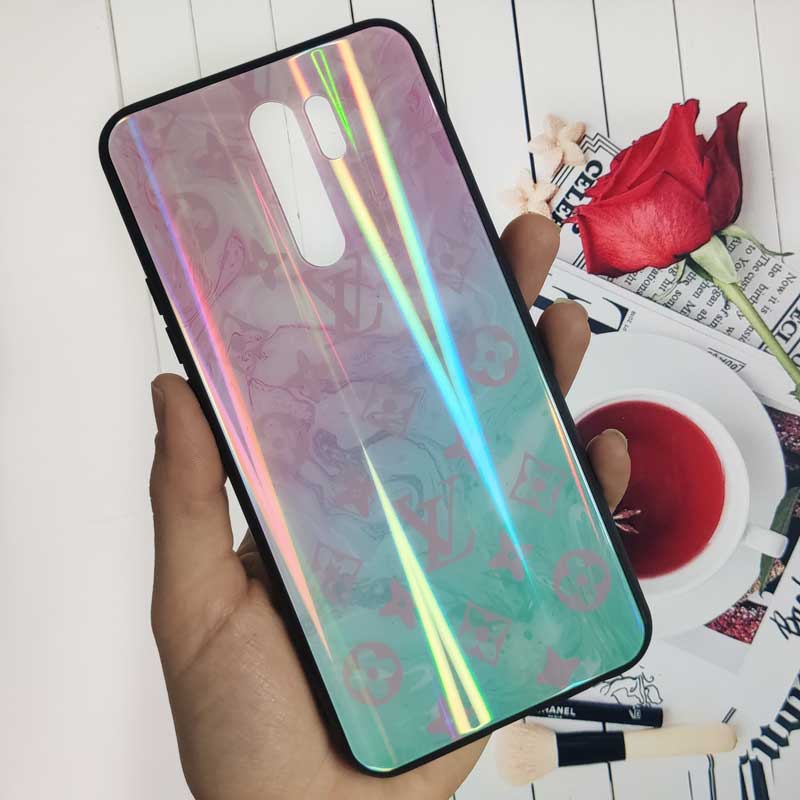 قاب لیزری پشت گلسی LV شیائومی Redmi 9