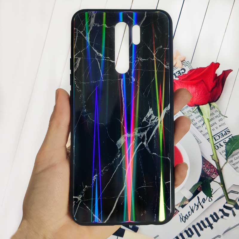 قاب لیزری پشت گلسی سنگی شیائومی Redmi 9