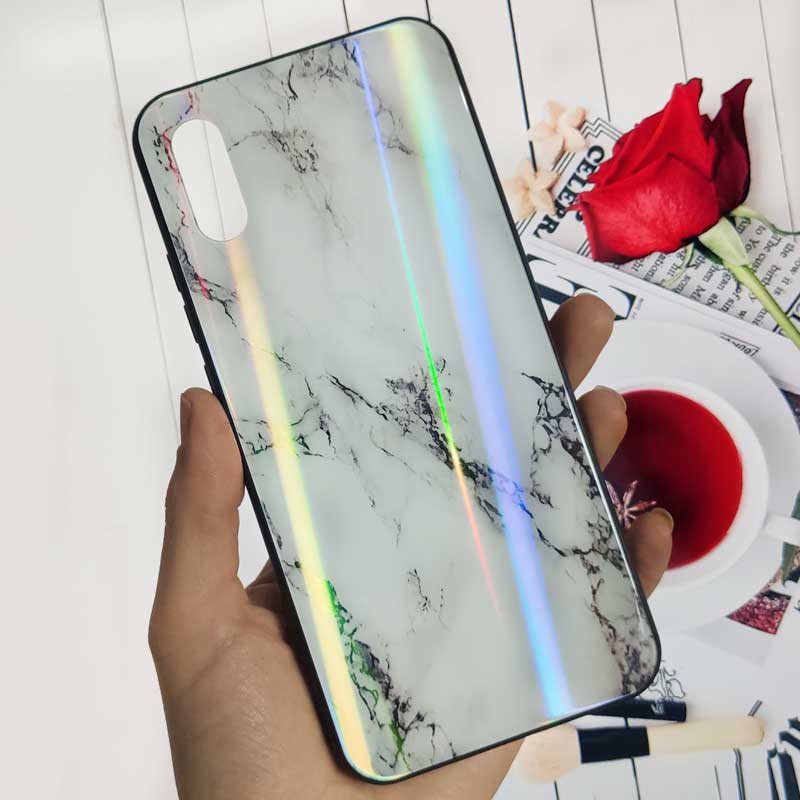 قاب لیزری پشت گلسی سنگی شیائومی Redmi 9A