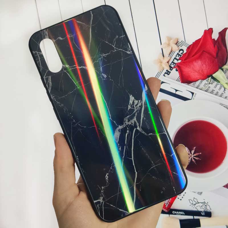 قاب لیزری پشت گلسی سنگی شیائومی Redmi 9A