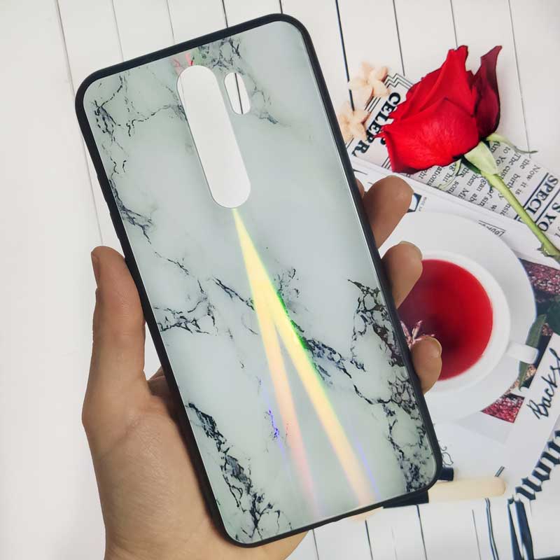 قاب لیزری پشت گلسی سنگی شیائومی Redmi Note 8 Pro