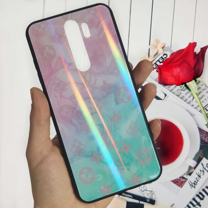 قاب لیزری پشت گلسی LV شیائومی Redmi Note 8 Pro