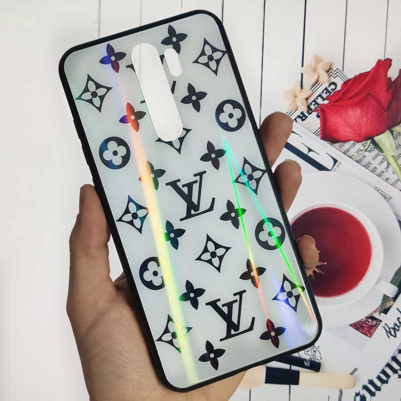 قاب لیزری پشت گلسی LV شیائومی Redmi Note 8 Pro