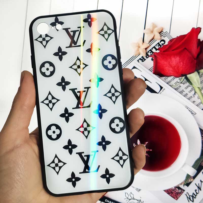 قاب لیزری پشت گلسی LV آیفون 7/8 iPhone