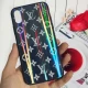 قاب لیزری پشت گلسی LV آیفون iPhone X/XS