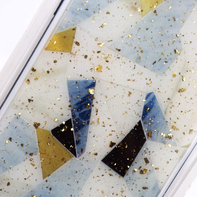 قاب ماربل فانتزی طلایی iPhone XS Max کد12