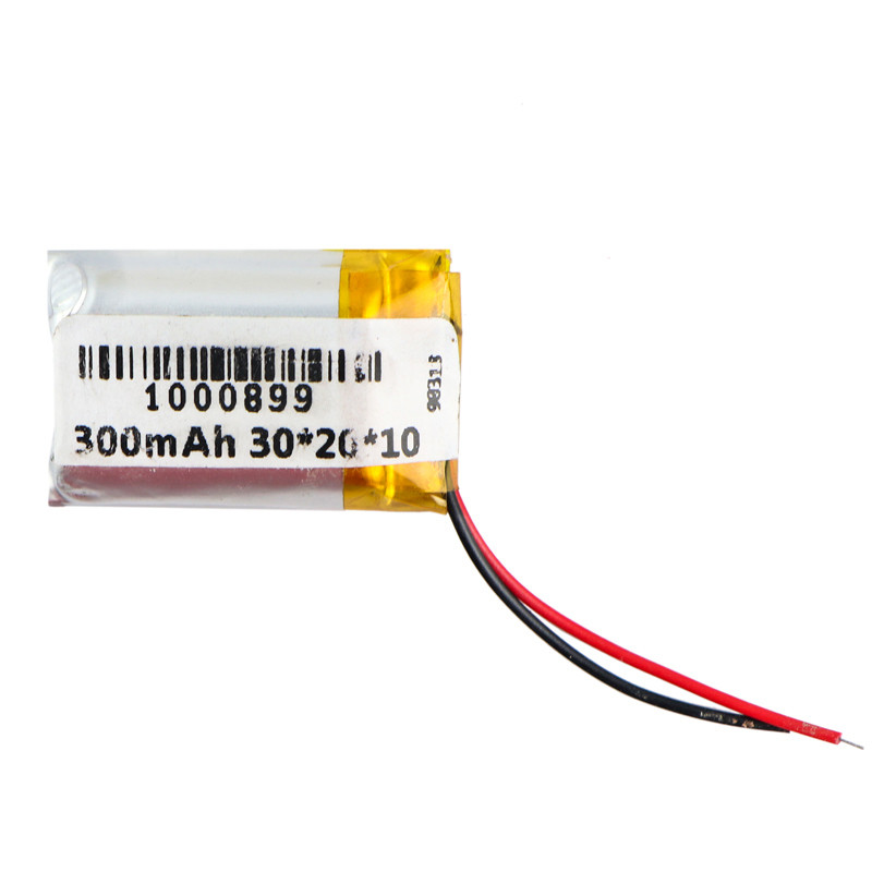 باتری لیتیوم 300mAh 30*20*10mm
