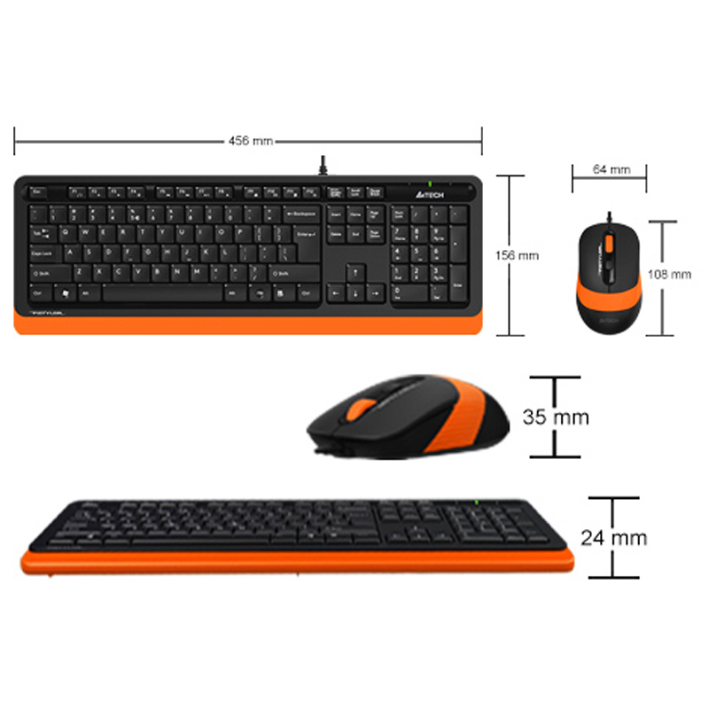 کیبورد و موس ایفورتک FSTYLER F1010
