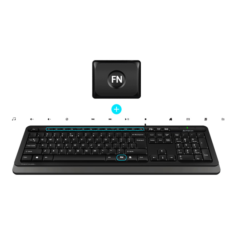 کیبورد و موس ایفورتک FSTYLER F1010