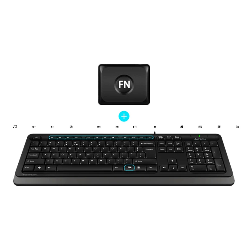کیبورد و موس ایفورتک FSTYLER F1010