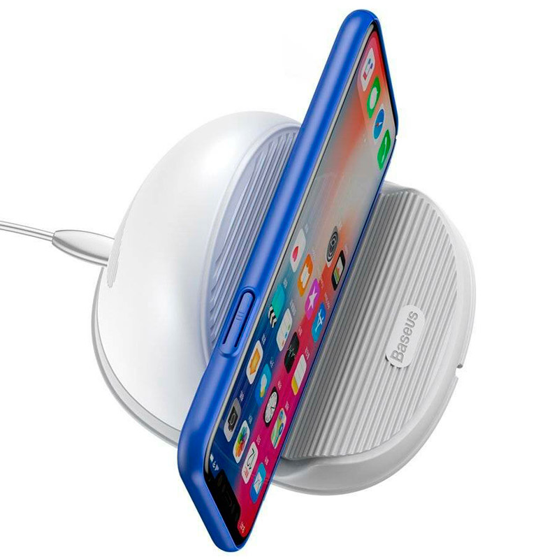 شارژر بی سیم فست شارژ فن دار Baseus WXHSG 10W