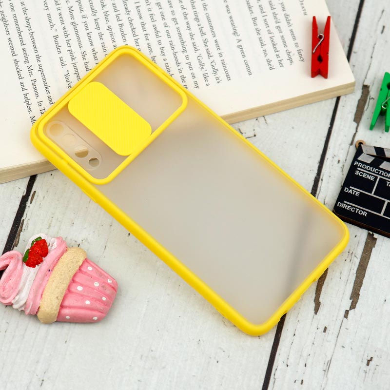 قاب PC مات محافظ لنز دار کشویی Samsung A20s