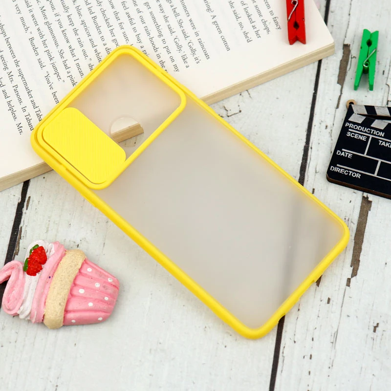 قاب PC مات محافظ لنز دار کشویی Samsung A20s