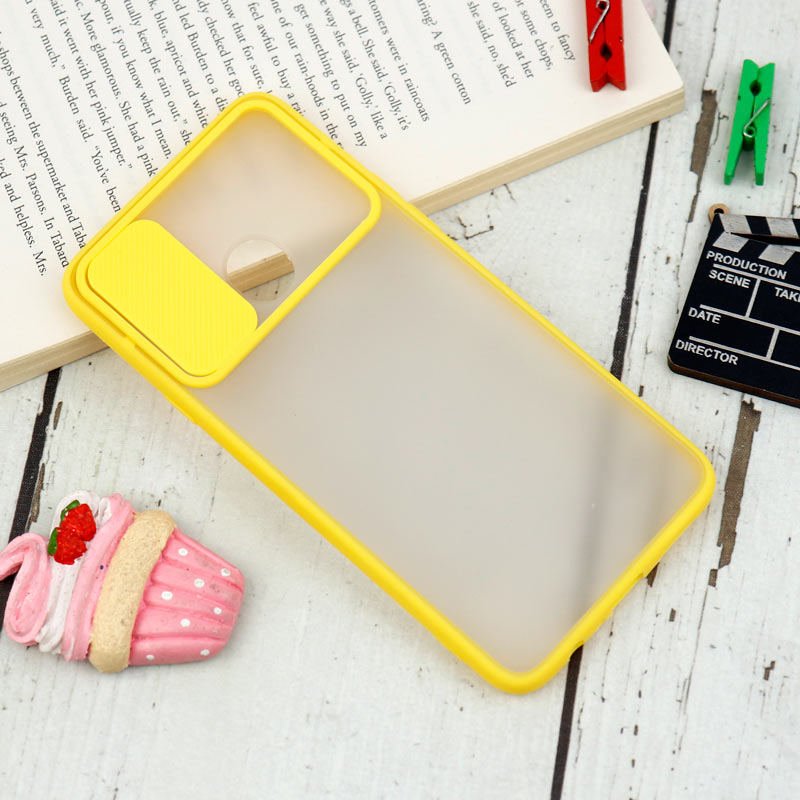 قاب PC مات محافظ لنز دار کشویی Samsung A20s