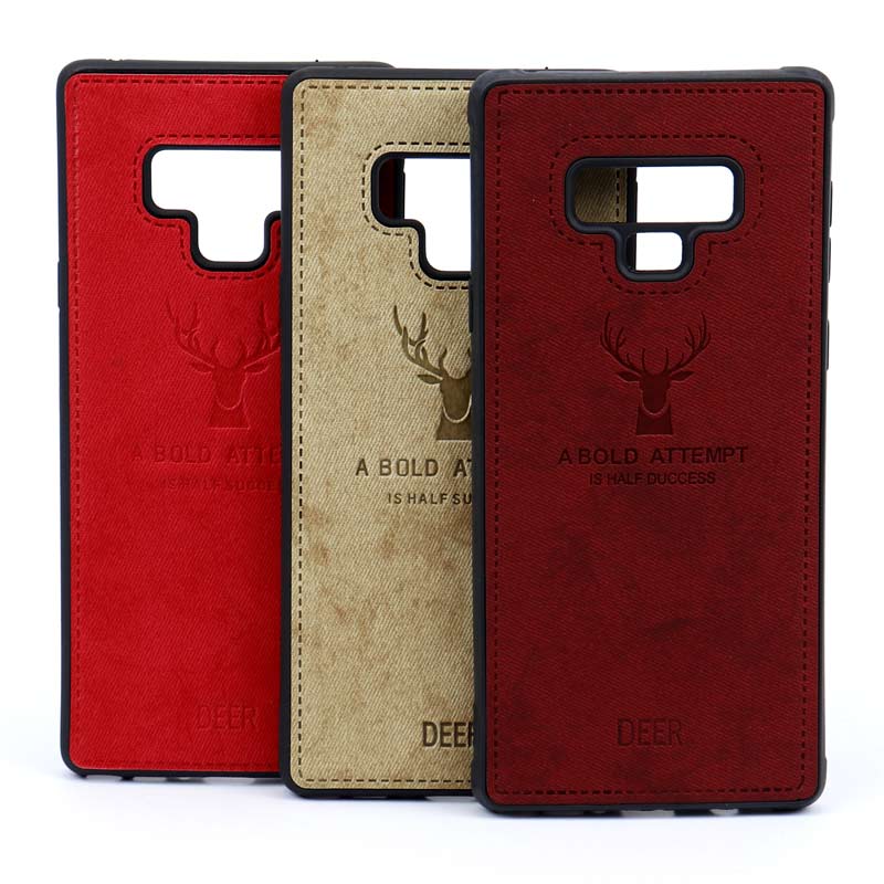 قاب چرمی طرح گوزن Samsung Galaxy Note 9