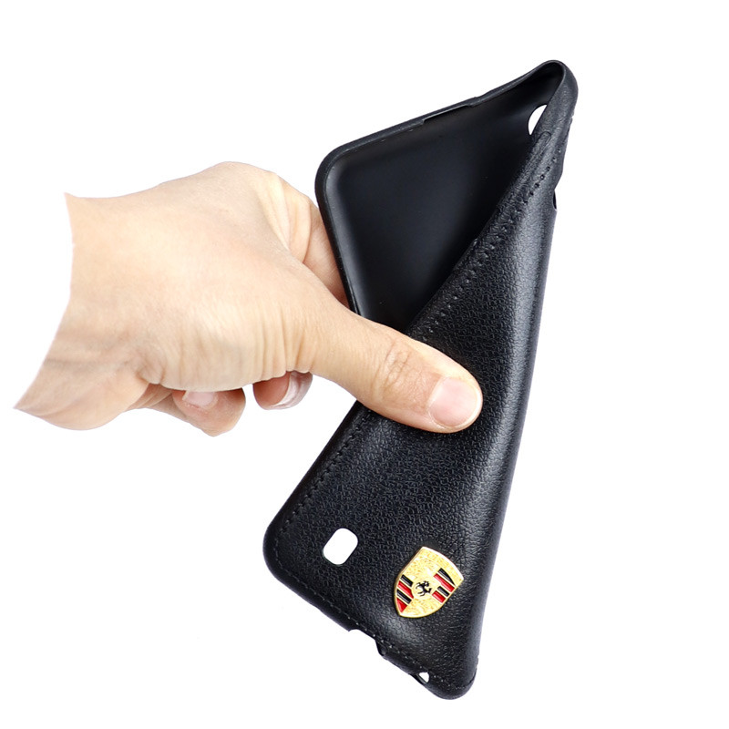 قاب چرمی لوگوی ماشین Samsung M10