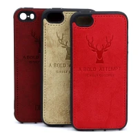 قاب چرمی طرح گوزن iPhone 5/5s