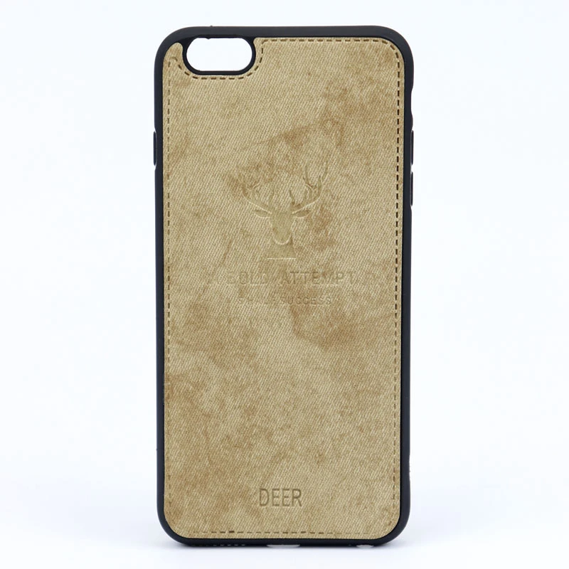 قاب چرمی طرح گوزن iPhone 6/6s Plus