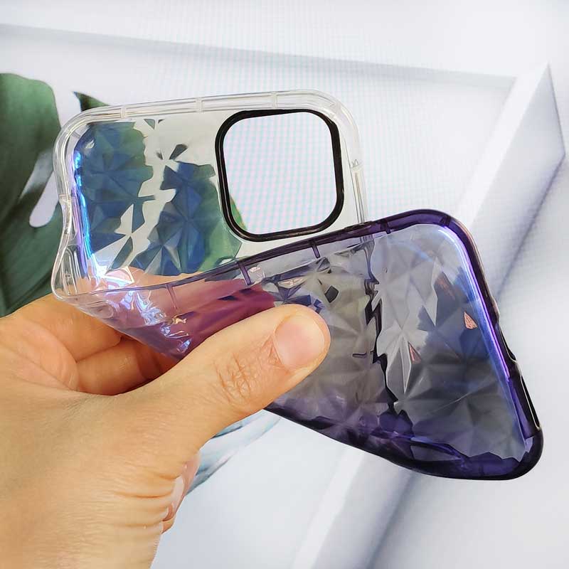 قاب یخی سه بعدی iPhone 11 Pro بنفش