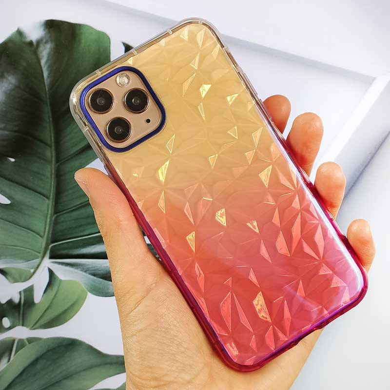 قاب یخی سه بعدی iPhone 11 Pro صورتی