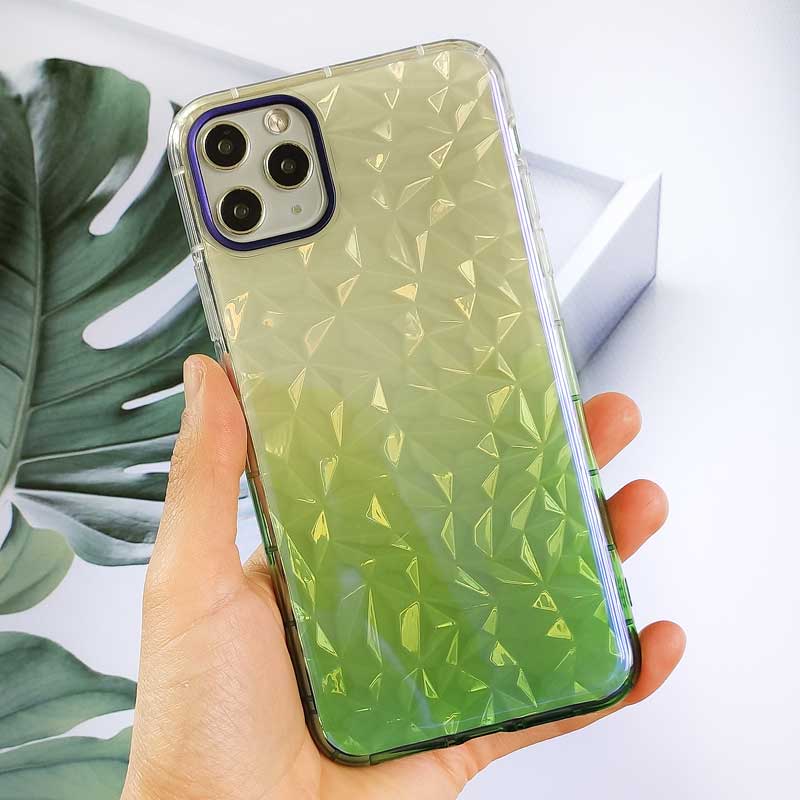 قاب یخی سه بعدی iPhone 11 Pro Max سبز