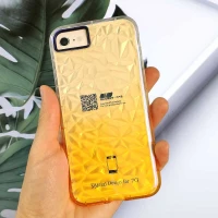 قاب یخی سه بعدی iPhone 7/8/SE 2020 زرد