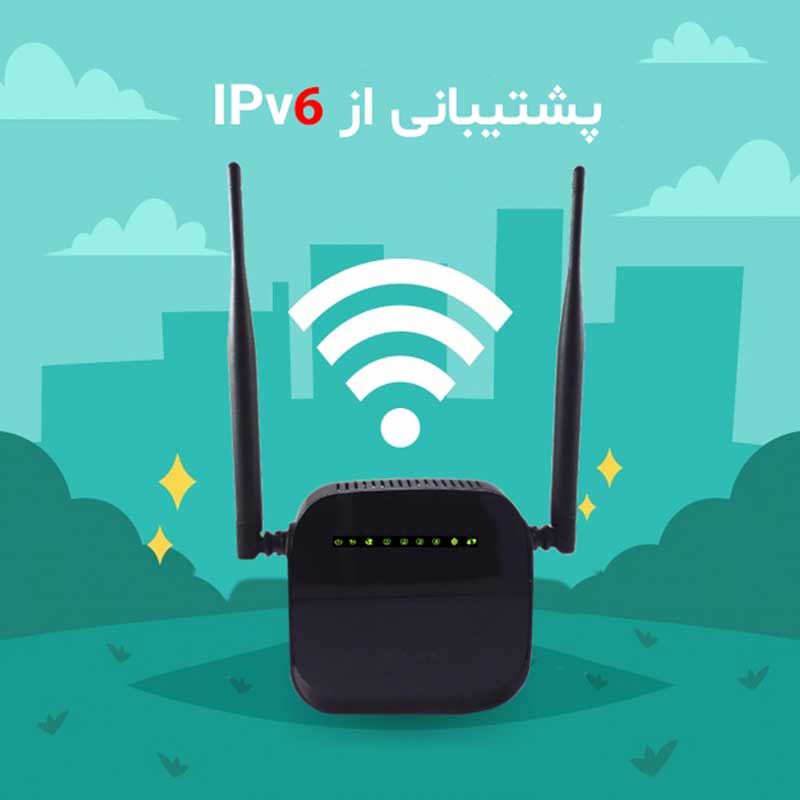 مودم روتر +ADSL2 دی لینک DSL-124