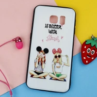 قاب فانتزی دخترانه کد5 سامسونگ Galaxy S6 Edge سری 2