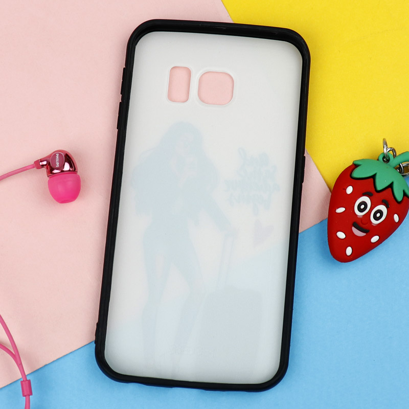 قاب فانتزی دخترانه کد21 سامسونگ Galaxy S6 Edge سری 2