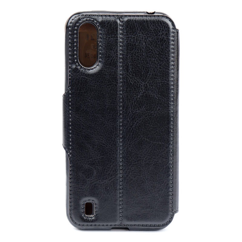 کیف کلاسوری چرمی Samsung A01 مشکی