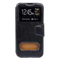 کیف کلاسوری چرمی Samsung A01 مشکی