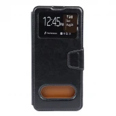 کیف کلاسوری چرمی Samsung A71 مشکی