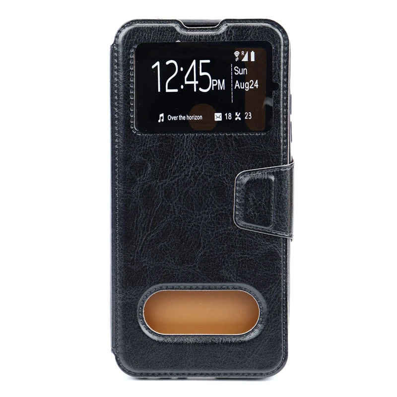 کیف کلاسوری چرمی Xiaomi Redmi Note 8 مشکی