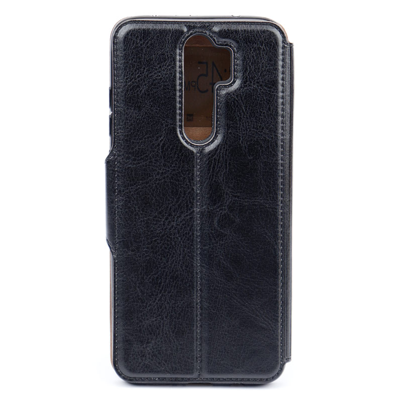 کیف کلاسوری چرمی Xiaomi Redmi Note 8 Pro مشکی