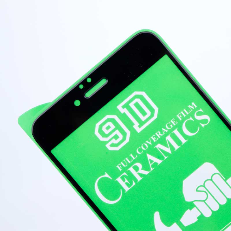 گلس سرامیکی براق iPhone 6/6s Plus مشکی