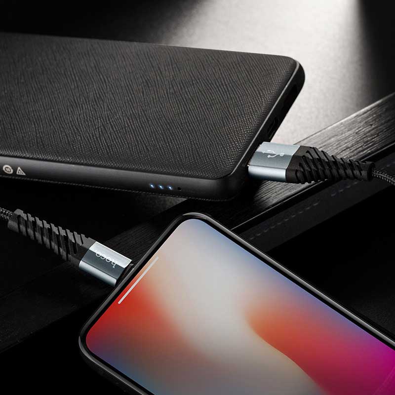 کابل آیفونی Hoco X38 Cool Charging 1m