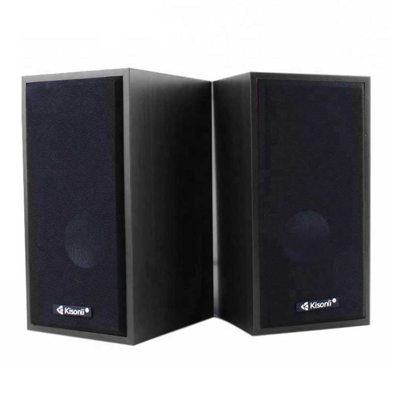 اسپیکر دو تکه لپ تاپی Kisonli T-003 مشکی