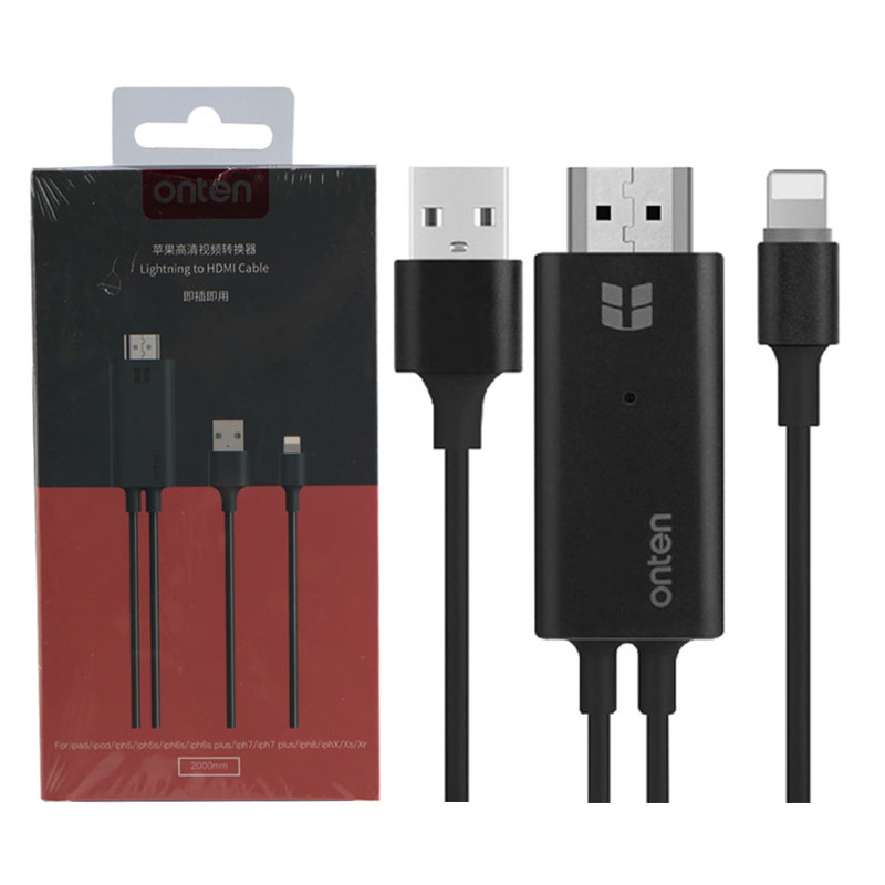 تبدیل Onten OTN-7575S Lightning to HDMI 2m