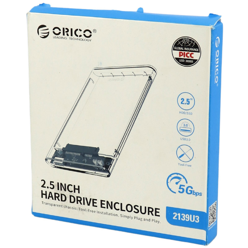 باکس هارد 2.5 اینچی HDD اوریکو 2139U3