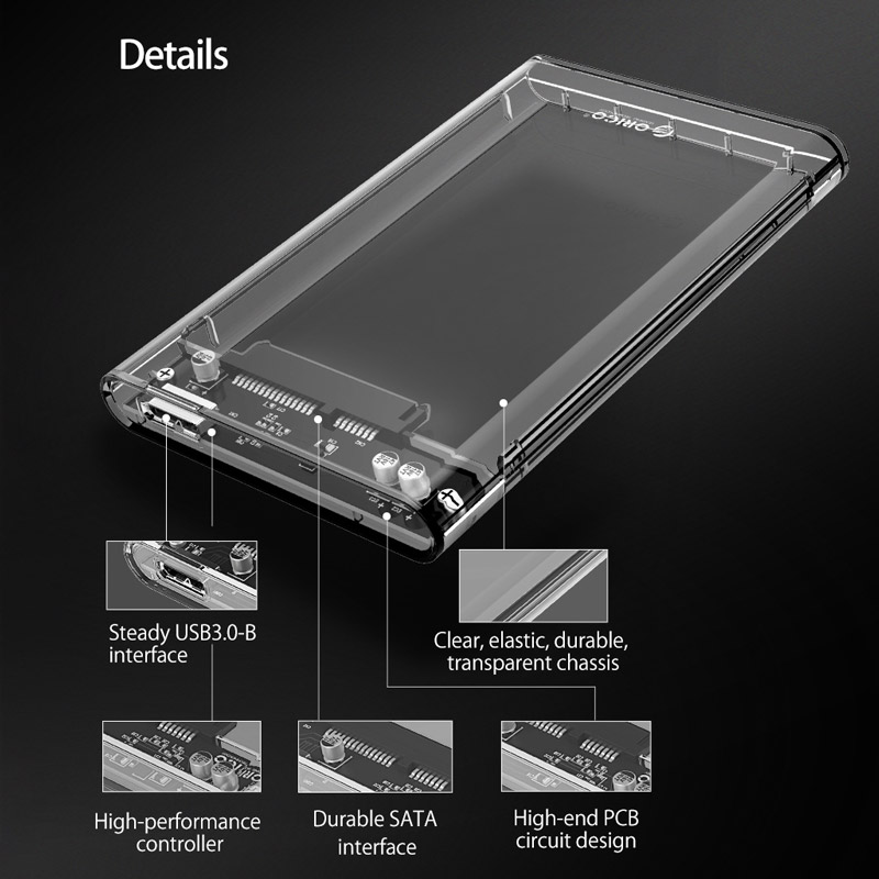 باکس هارد 2.5 اینچی HDD اوریکو 2139U3