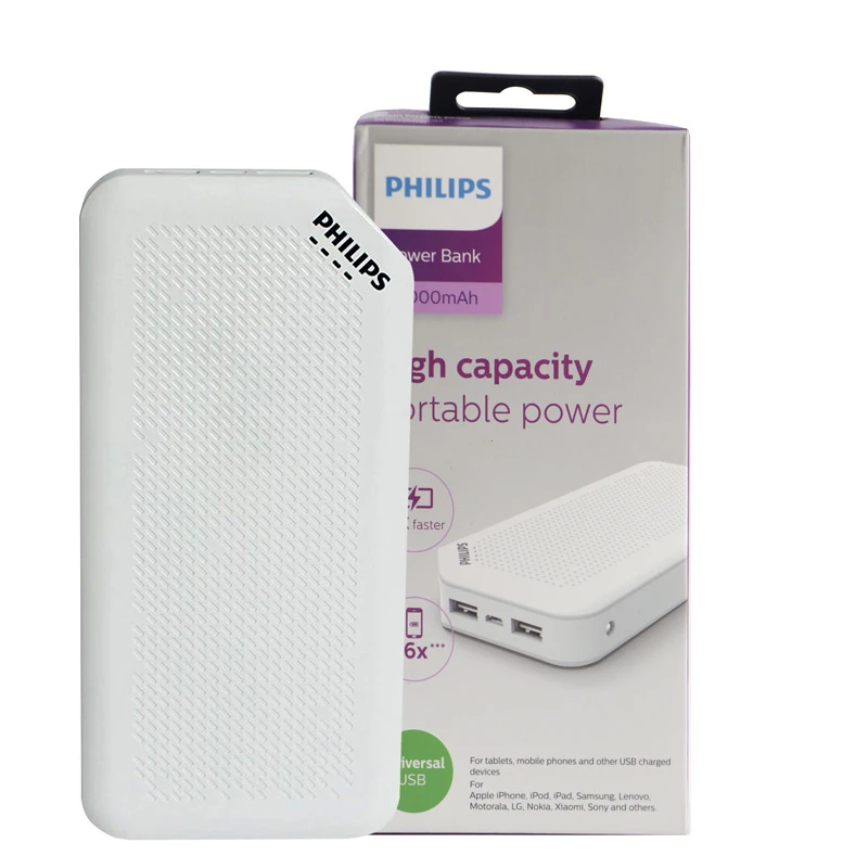 پاور بانک 20000 فیلیپس PHILIPS DLP2720N (گارانتی 3 ماهه)