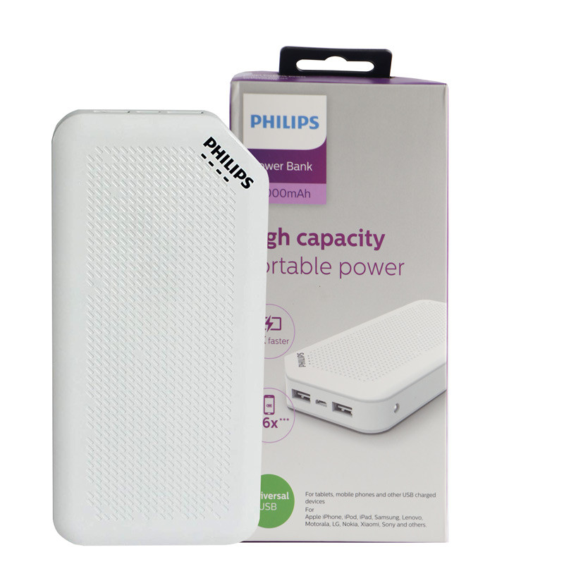 پاور بانک 20000 فیلیپس PHILIPS DLP2720N (گارانتی 3 ماهه)